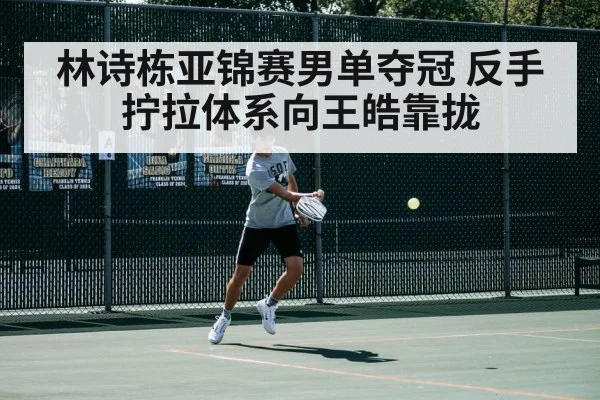 林诗栋亚锦赛男单夺冠 反手拧拉体系向王皓靠拢